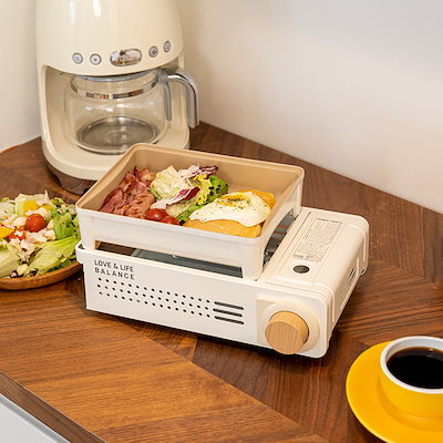 LOVE&LIFE BALANCE ポニーミニストーブ／カスコンロ 韓国ギア Qoo10] LOVE&LIFE BALANCE ラブアンライフバランス ポニーミニストー