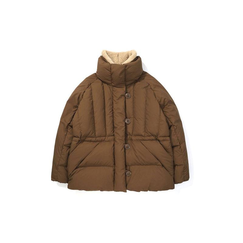 [公式] ブラウニーミドルダウンジャケット ウーマン BROWN
