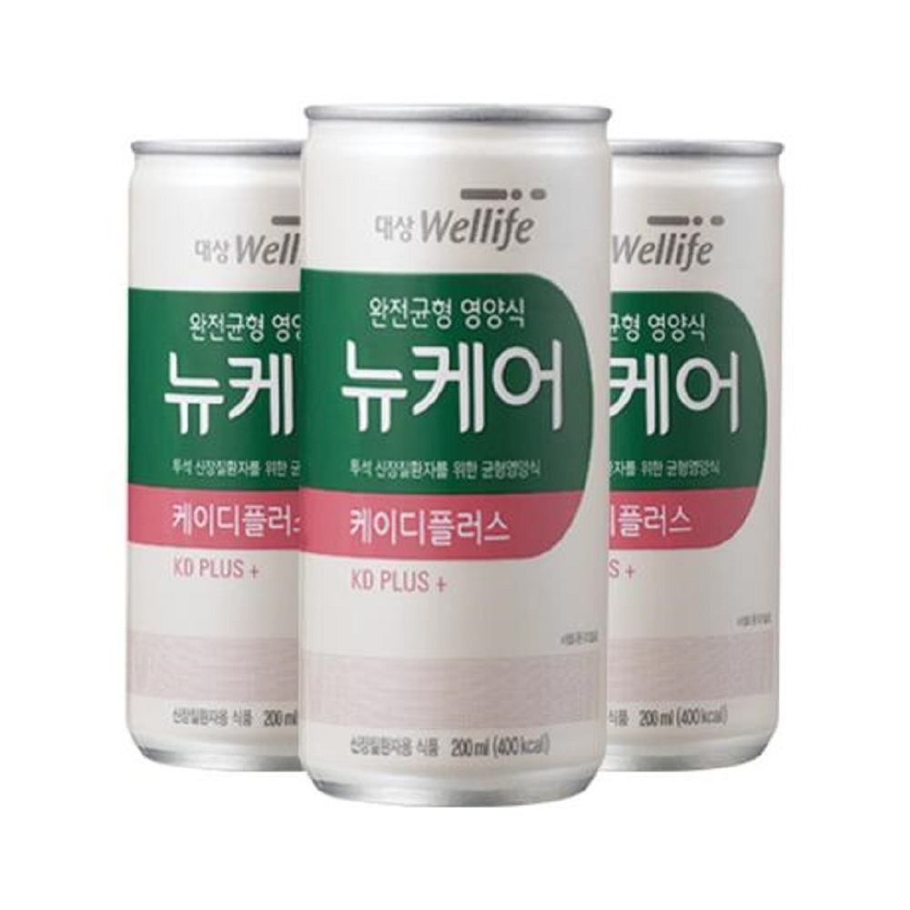 韓国-KMEAL-デサンウェライプ ニューケア ケディプラス 200mlx30缶 バランス 栄養食 バラン式 手軽代わり