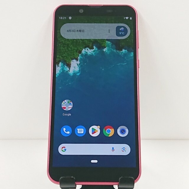 Android One S5 S5-SH Y!mobile ローズピンク 送料無料 本体 c11131