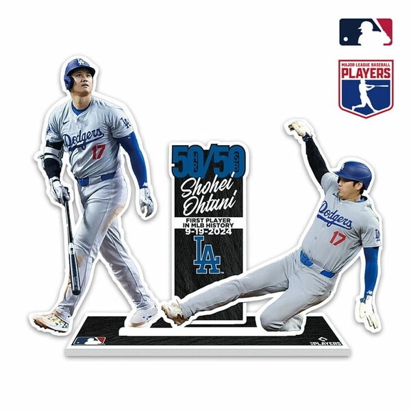 ファミリー・ライフ MLB公式ライセンス 大谷翔平 ドジャース フォトスタンド 50/50達成記念モデル(04399) 並行輸入品 メーカー直送