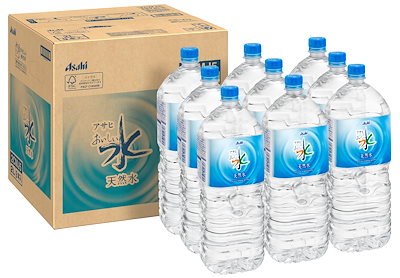 他サイト： アサヒ飲料 おいしい水 天然水 2L×9本の商品画像