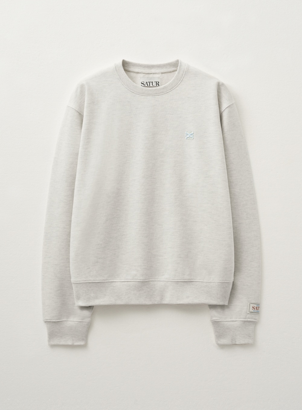 SATUR】 (W) APERO LEAF GRAPHIC T-SHIRT : RESORT IVORY T