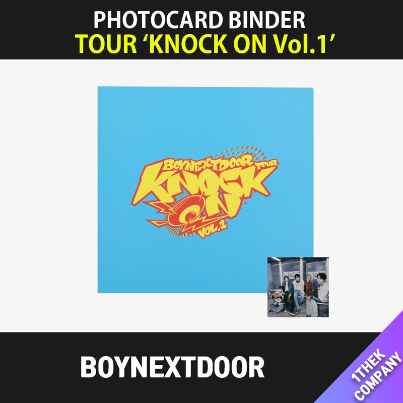 （PHOTOCARD BINDER）BOYNEXTDOOR TOUR [KNOCK ON Vol.1]
