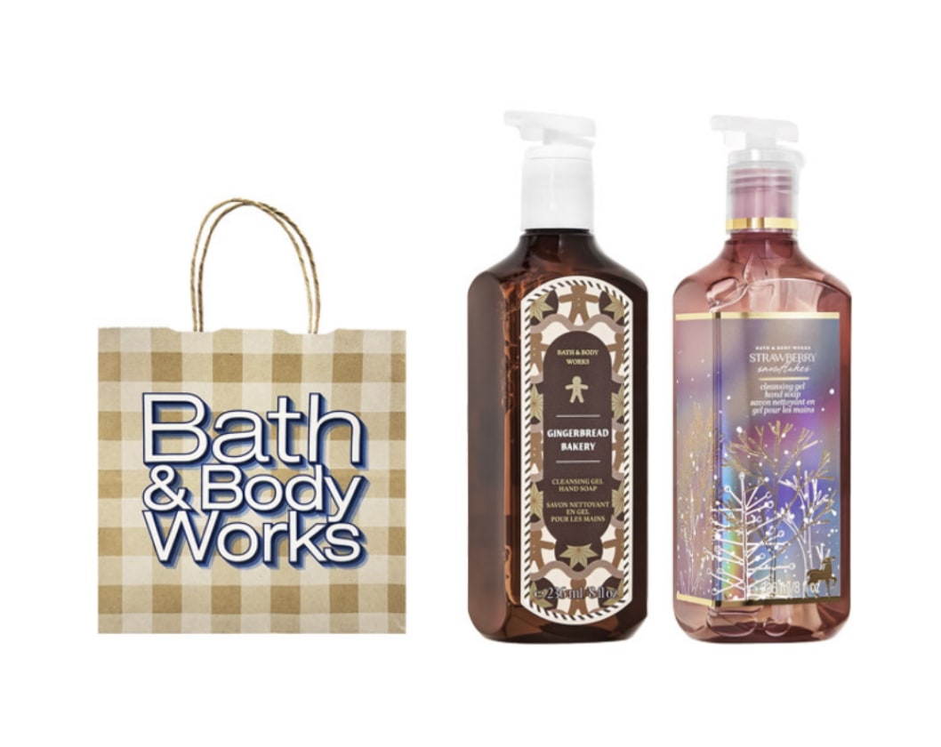 [クリスマス限定] ホリデーシグネチャージェルハンドソープ(ジンジャーブレッド//スノーフレーク)