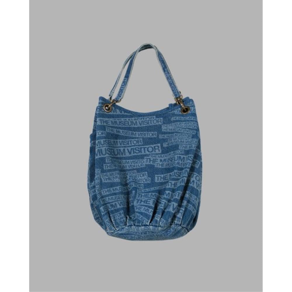 THE MUSEUM VISITOR THE MUSEUM VISITOR LOGO PRINTED TOTEB