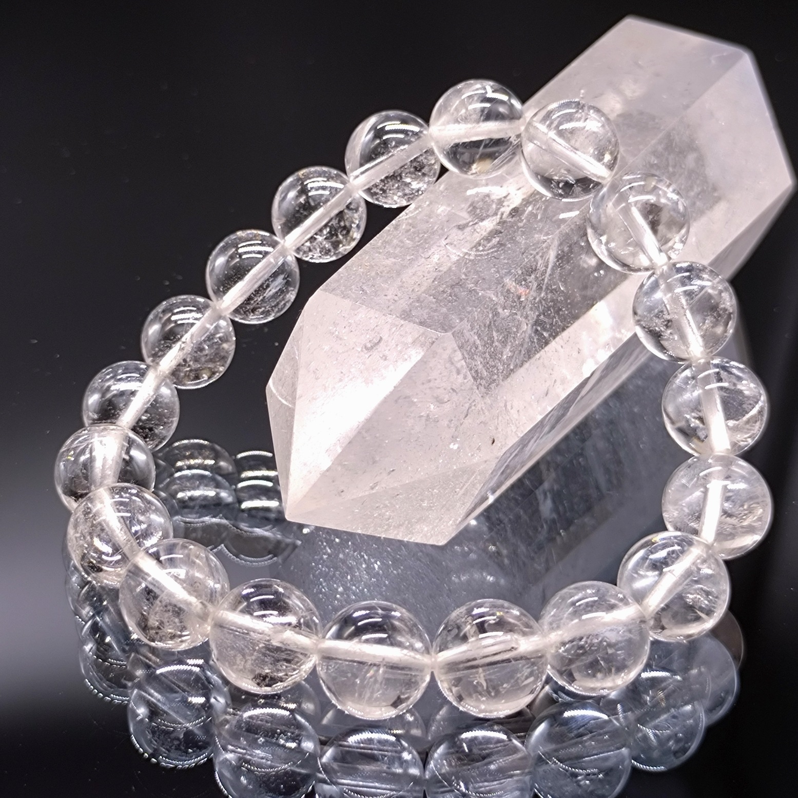 ヒマラヤ水晶 10mm 5A ブレスレット パワーストーン 天然石