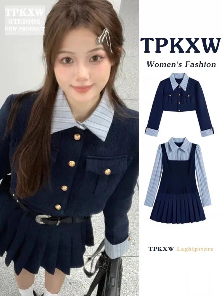 セットアップ ２点セットチェック スカート 長袖 シャツ トップス+ズボン パーカー スウェット ア ップ フード付きアウター無地 スウェットパンツ韓国ファッション レディース