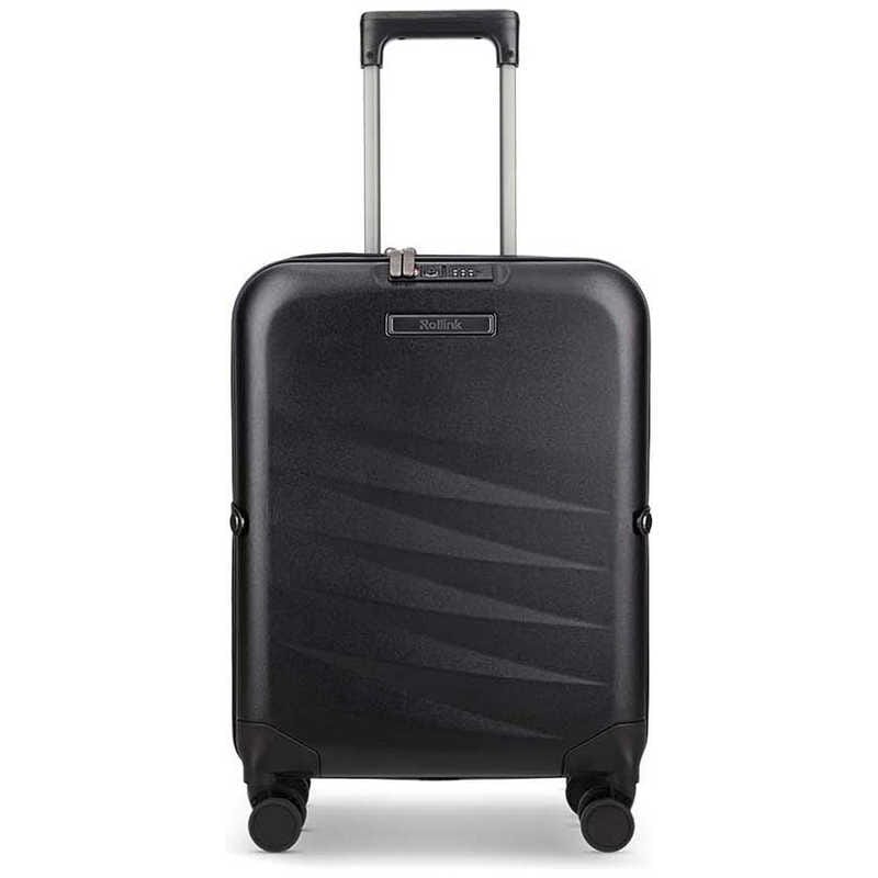 ROLLINK　FLEX MONO スーツケース Rollink ローリンク 宿泊目安 : 1泊～2泊 [TSAロック搭載 / 40L] ブラック　FLEXMONO