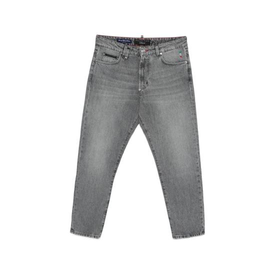 PHILIPP PLEIN Men Denim Pants MDT4354 PDE004N 72IH GREY