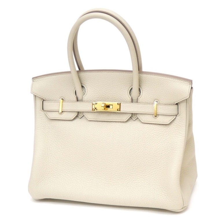 エルメス HERMES ハンドバッグ バーキン30 U刻印 G金具 クレ トリヨンクレマンス(65230)