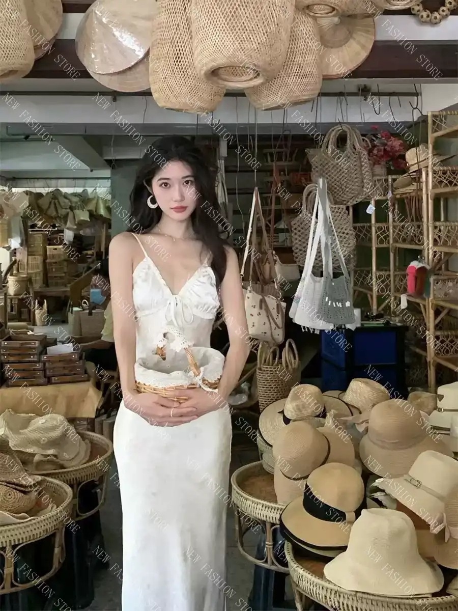 キャミソールドレス女性の夏-34