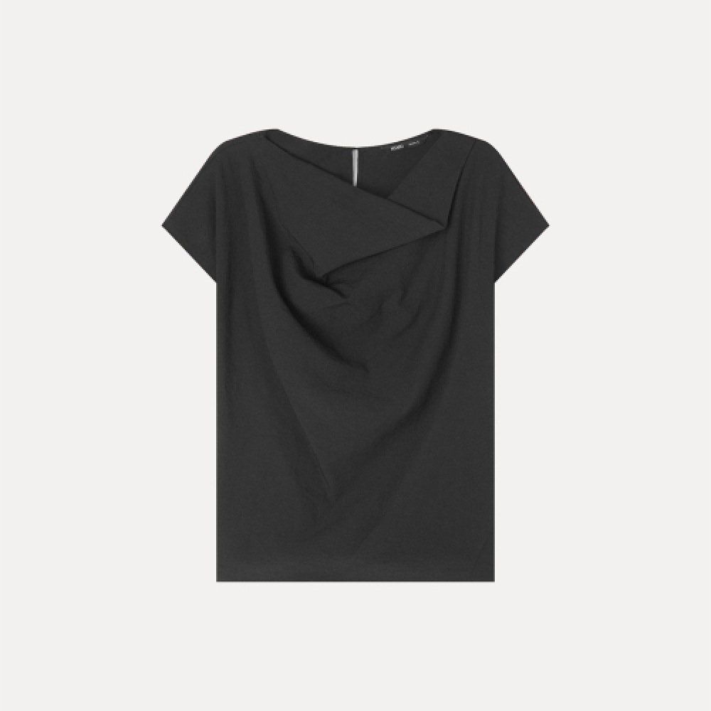 MIXXO カウルネックストラップブラウス_MIWBWF801B