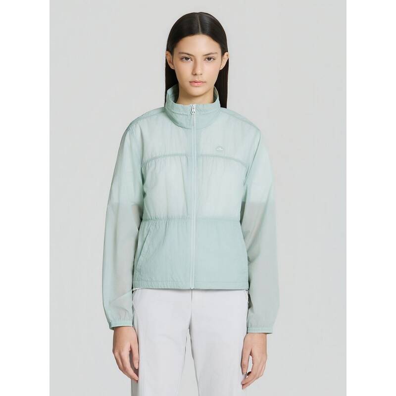 EIDER SHEER（シアー） レディース 軽量シャーリングジャケット_MINT DWM26156G2 349462