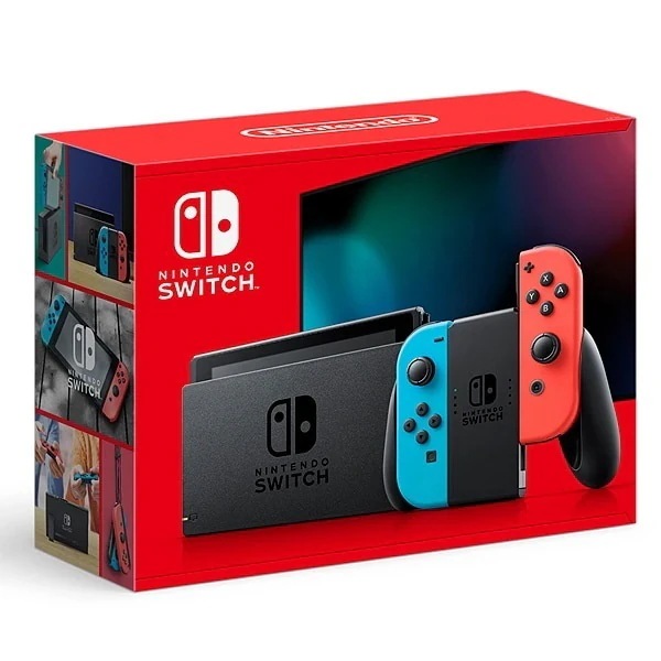 【新品】未開封 Nintendo Switch ネオンブルーネオンレッド 新パッケージ版 HAD-S-KABAH