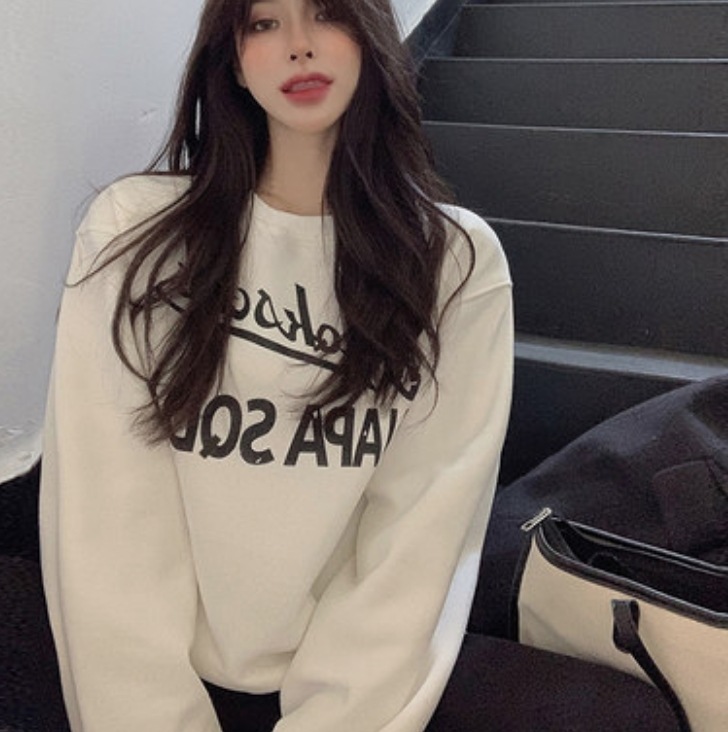 トップス カットソー プルオーバー トレーナー ストリート ホワイト ピンク グレー 袖あり 長袖 シンプル カジュアル 大人 上品 おしゃれ 主役級 存在感 春 秋 10代 20代 30代 個性的