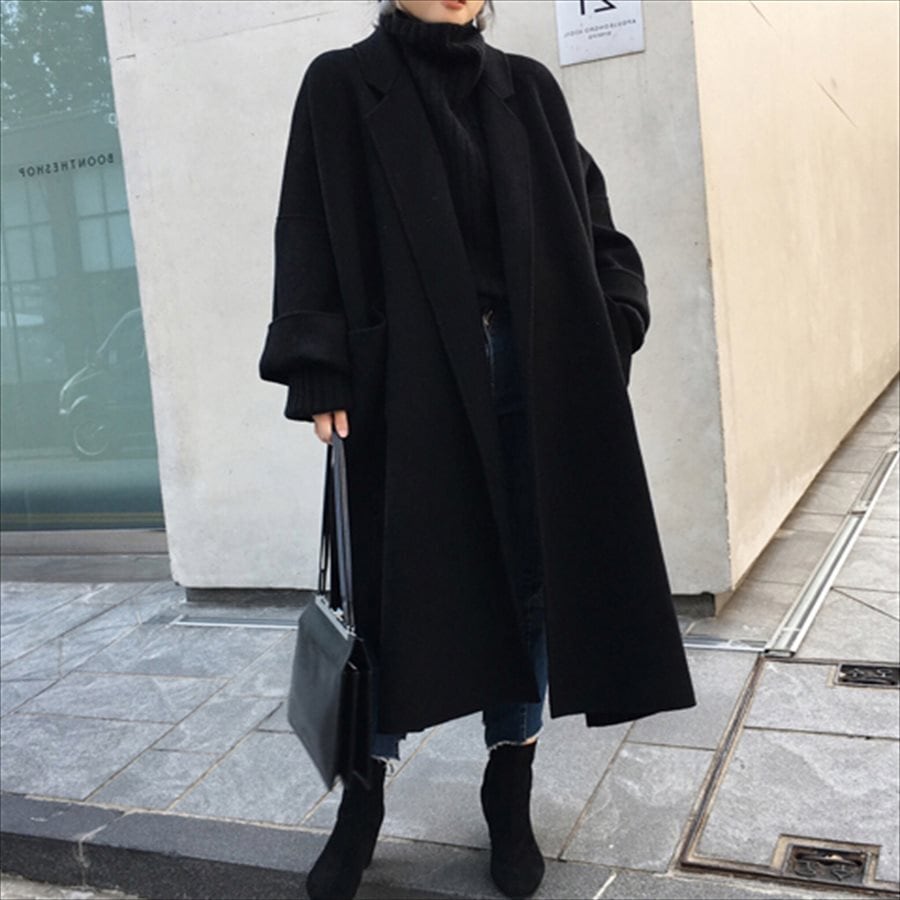 アウター ロングコート 羽織り ロング ロング丈 袖あり 長袖 フレア袖 Vネック フレア Aライン ポケット ウエストリボン ポリエステル かわいい 大人可愛い 綺麗 シンプル