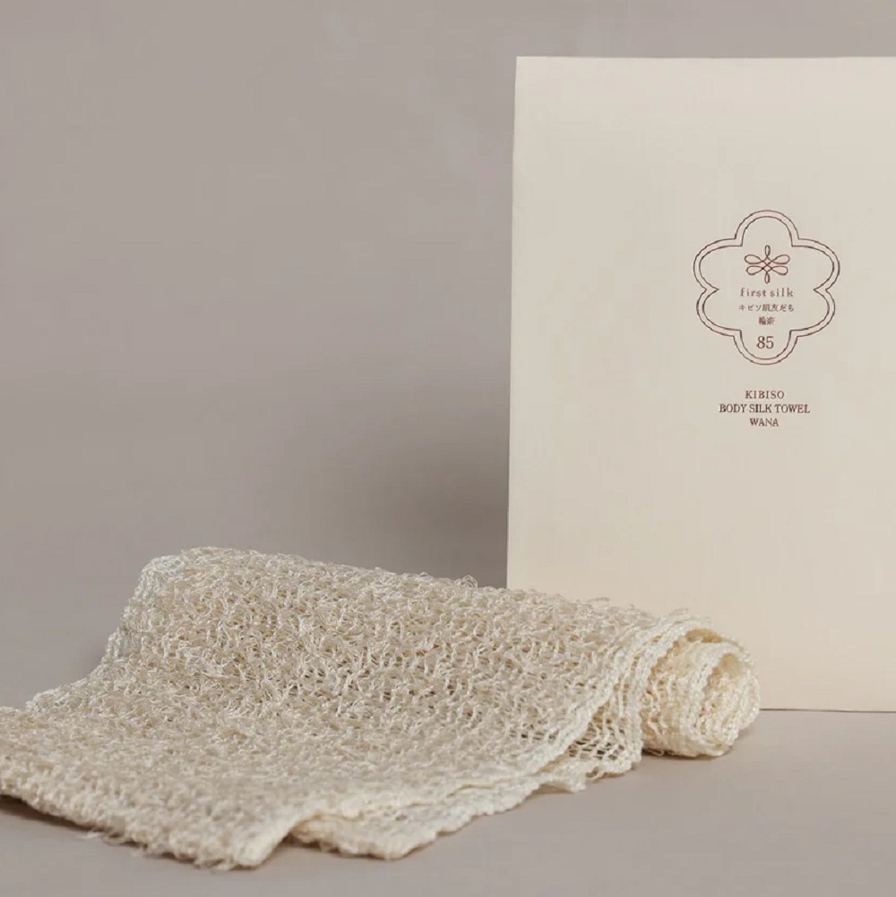 キビソ タオル シルク キビソ肌友だち 輪奈 85 渡文 メール便 【沖縄不可】
