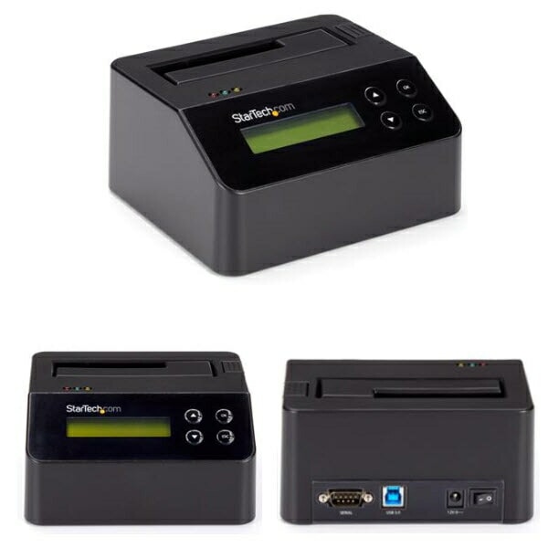 StarTech.com [SDOCK1EU3P2] ハードディスク対応スタンド&イレーサー 2.5