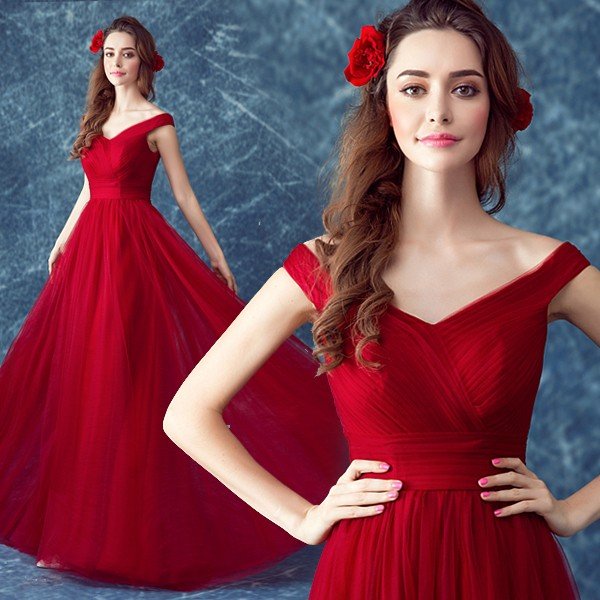 カラードレス 安い パーティードレス 演奏会 結婚式 フォーマル 二次会 花嫁 ロングドレス aライ