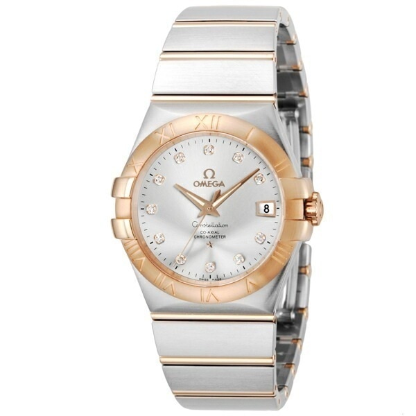 腕時計 コンステレーション コーアクシャル 自動巻き メンズ 123.20.35.20.52.001 シルバー 123.20.35.20.52.001 代引き不可