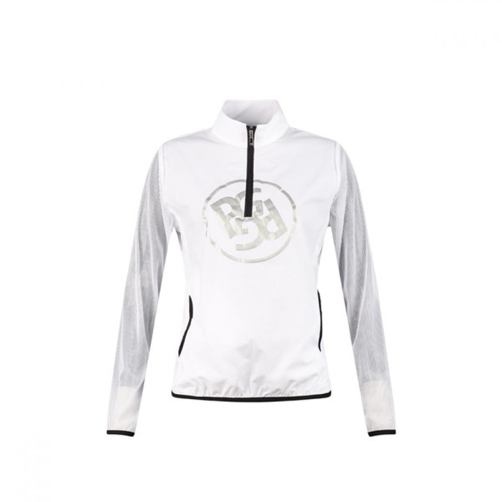 (ラックスゴルフ) ラックスゴルフ PG ゴルフクラブ女性用メッシュスリーブプルオーバーウインドブレーカー JB4M830W