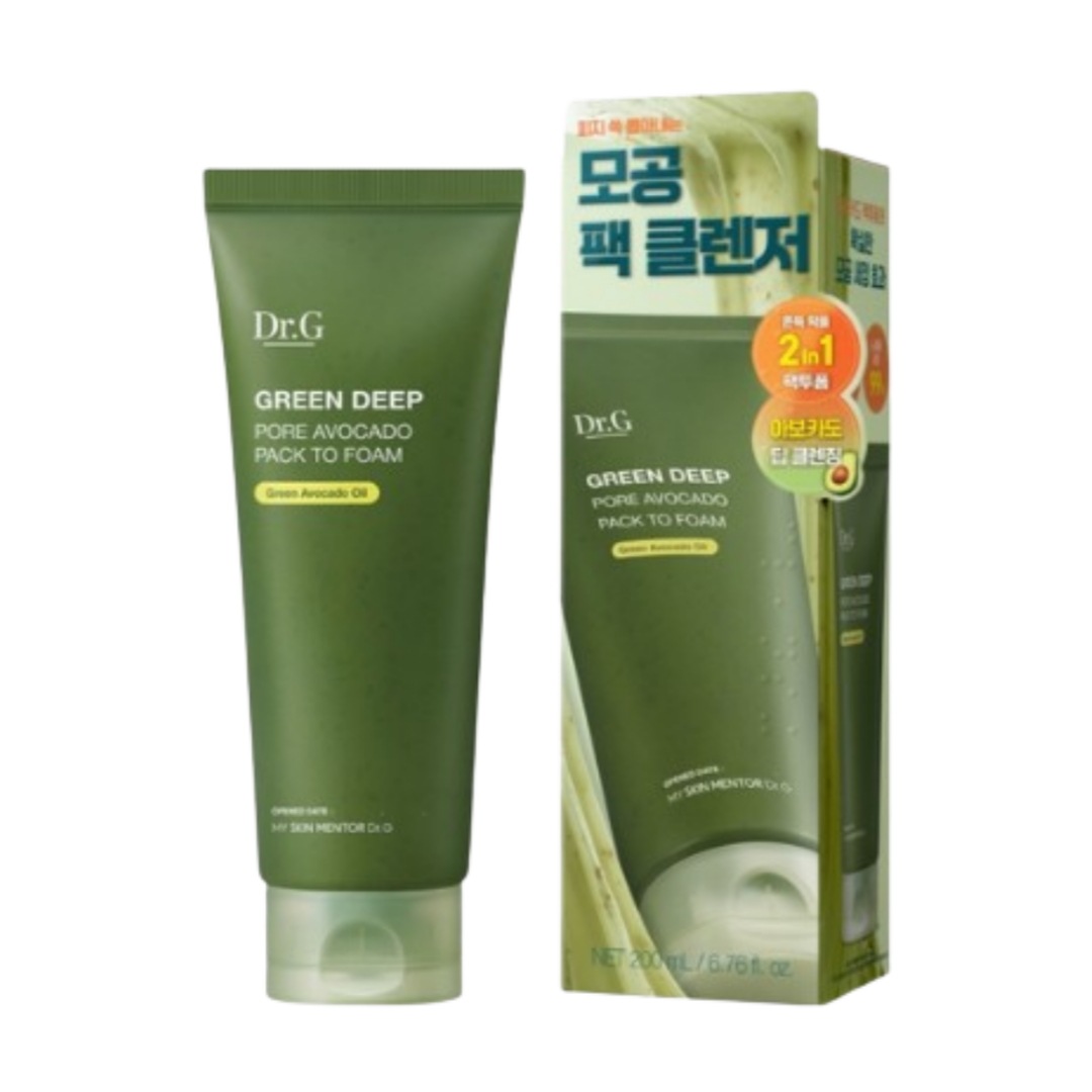 グリーンディープ ポア アボカド パックトゥフォーム 200ml 2個 毛穴ケア アボカドエキス 泡パック 低刺激 しっとり洗顔 泥パックタイプ 2in1泡洗顔 毛穴引き締め 弱酸性 保湿力アップ 6,557円