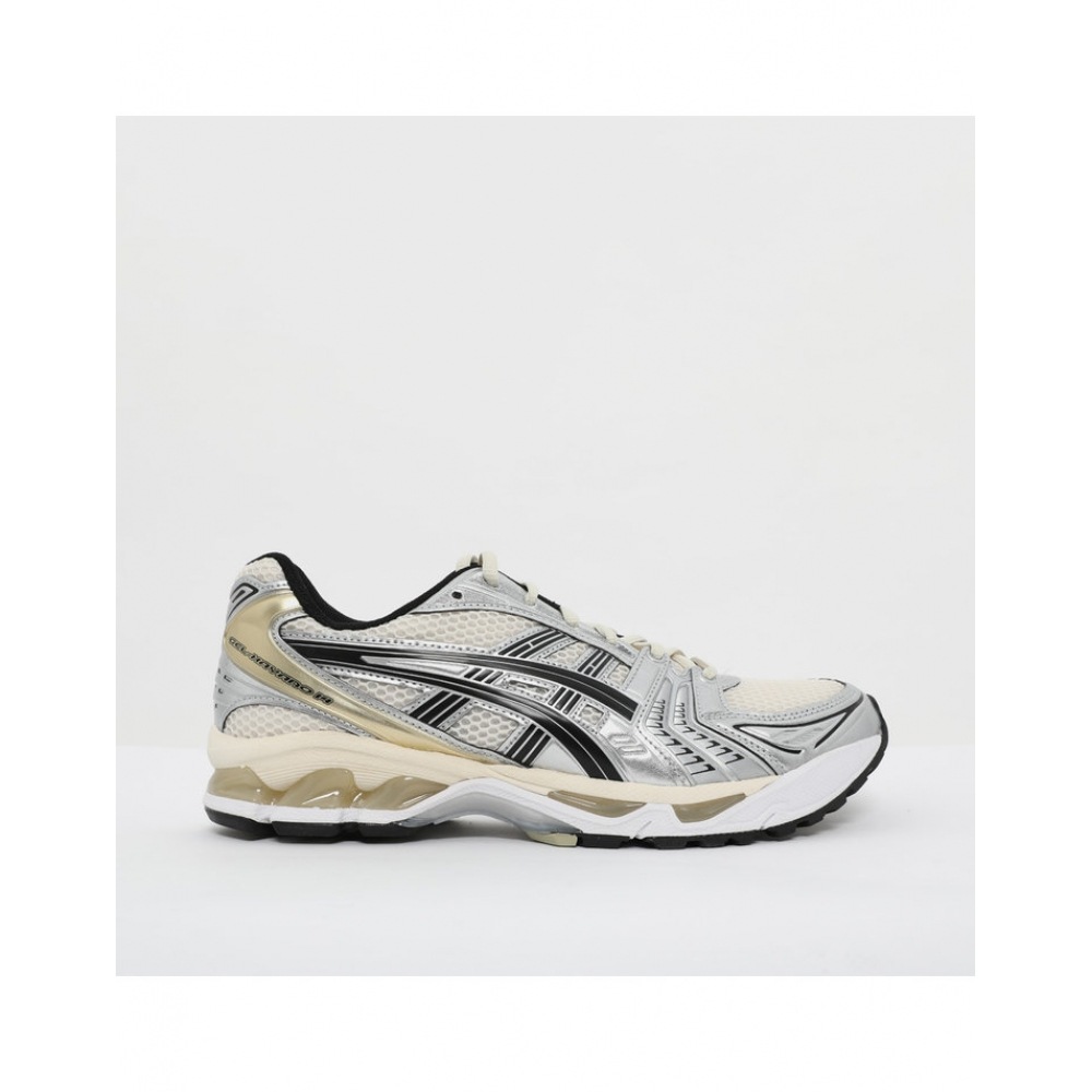 アシックス 25SS ジェルカヤノ 14 バーチピュアシルバーユニオンスニーカー 1203A537 200