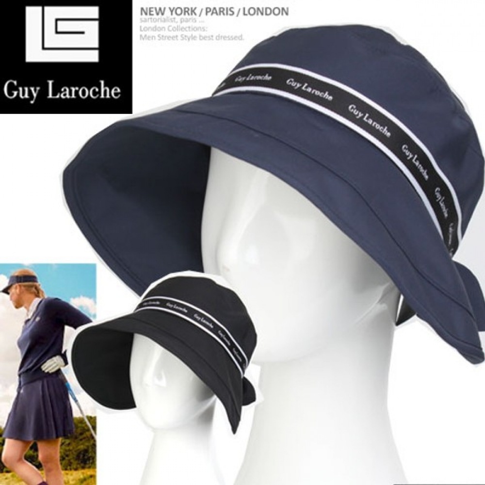 (ニナスパリ) ジラロッシュ_ロゴテープゴルフブリムハット (N3S107)