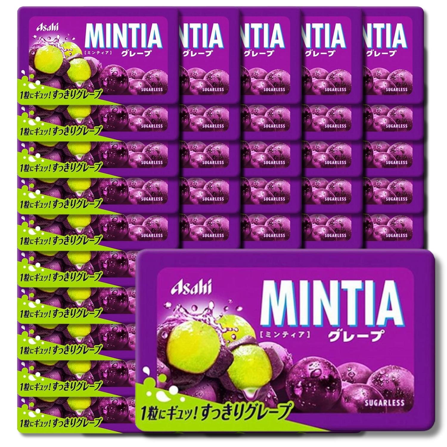 50個セット アサヒグループ食品 ミンティア グレープ 50粒