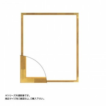 大額 7513 デッサン額 八ツ切 ゴールド
