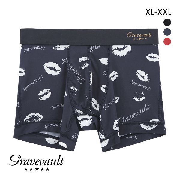 グレイブボールト Kiss ショート ボクサーパンツ XL XXL 大きいサイズ メンズ 前閉じ 日