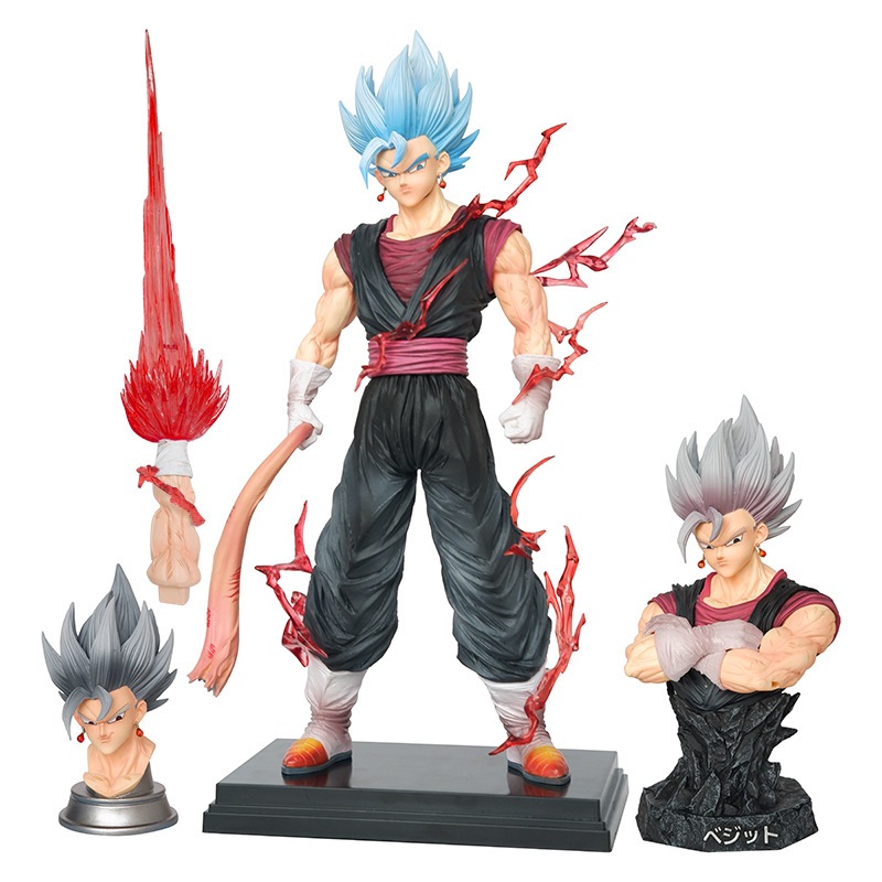 ドラゴンボールHBベギット週刊色スーパーサイ人間の殿堂超三超2三頭彫りフィギュア
