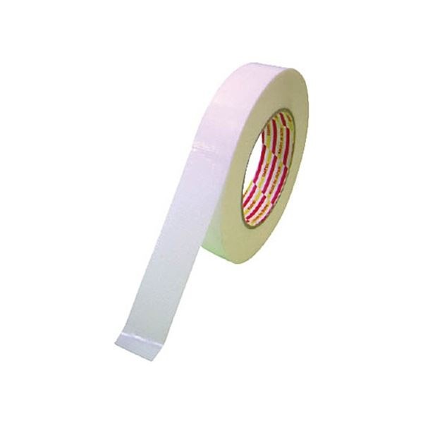 （まとめ）ダイヤテックス パイオラン ラインテープ 25mm幅 白 1巻[x20]