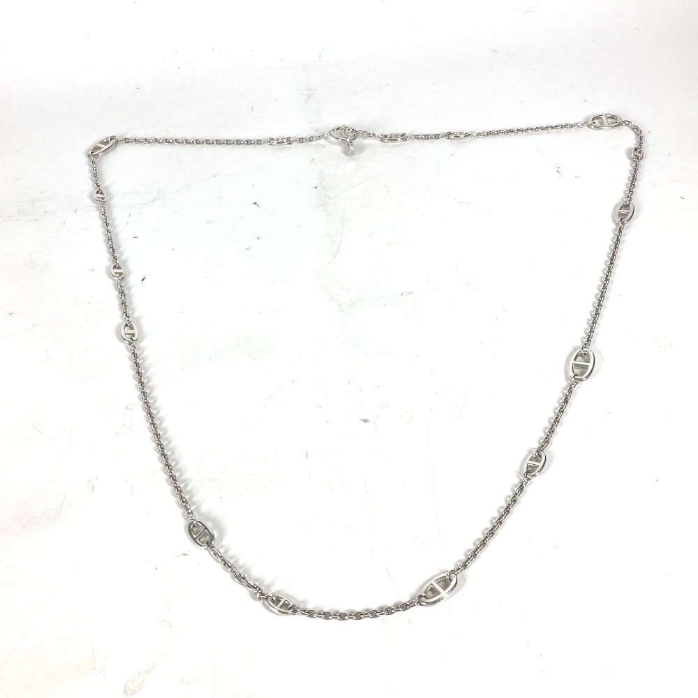 ネックレス ファランドール シェーヌダンクル ロングネックレス アクセサリー チェーン 2重ネックレス SV925 シルバー
