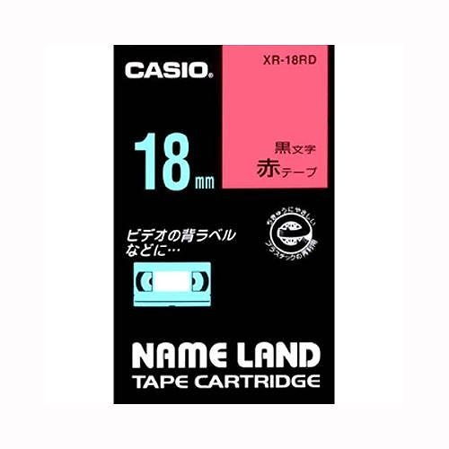 （まとめ買い）ネームランドテープ XR-18RD 00012818 [x3]