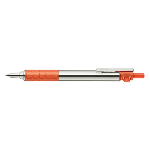 ウェットニー 超熱 0.7mm 定価 油性ボールペン オレンジ P-BA100-OR