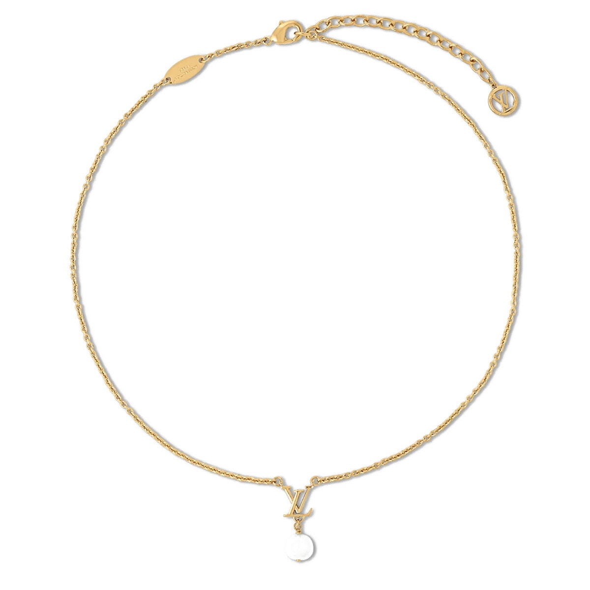 LV ネックレス LV アイコニック ルイザ ゴールド M01623