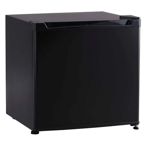 アイリスプラザ 冷蔵庫 47L ブラック 幅47cm PRC-B051D-B 直冷式 1ドア 右開き 新生活 一人暮らし