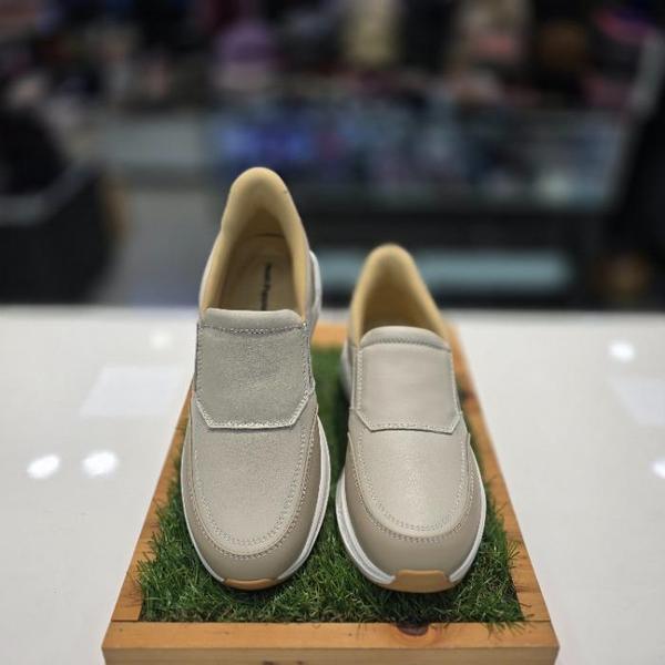 セーブゾーン04 女性コンフォートハンズフリー スリッポン ノンスリップ 超軽量スニーカー5cm ベ (S41552387)