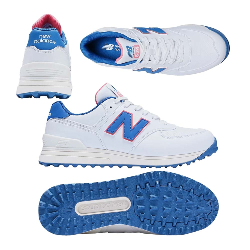 574 v3 SL レディース スパイクレスシューズ UGS574P3 ホワイト/ブルー 2025 13,213円