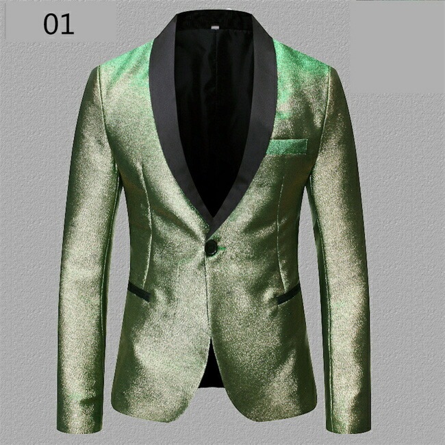 10色入荷　ラメ　キラキラ　メンズ　スーツ　ジャケット　タキシード　メンズ タキシード　演出服 華麗な王族服 王子様 復古風 コスプレ衣装　宮廷服　貴族服　コスチューム　舞台　撮影　司会 アウター