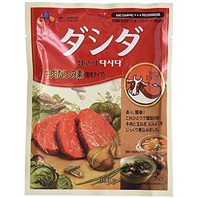 ずっと気になってた 韓国調味料 牛肉ダシダ100g 卓抜 10袋
