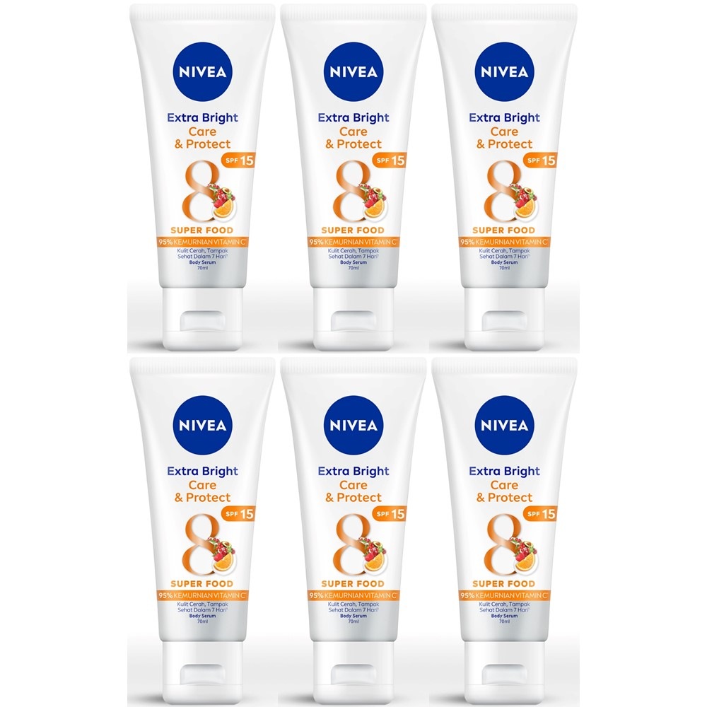 まとめ買いセット Extra Whiteシリーズ ボディセラム 180ml x ６本セット Care ＆ Protect 海外直送品