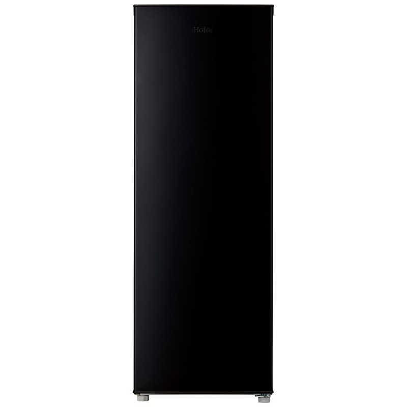 ハイアール　冷凍庫 1ドア 107L 右開き ファン式 幅45cm ブラック　JF-UFS11B-K（標準設置無料）