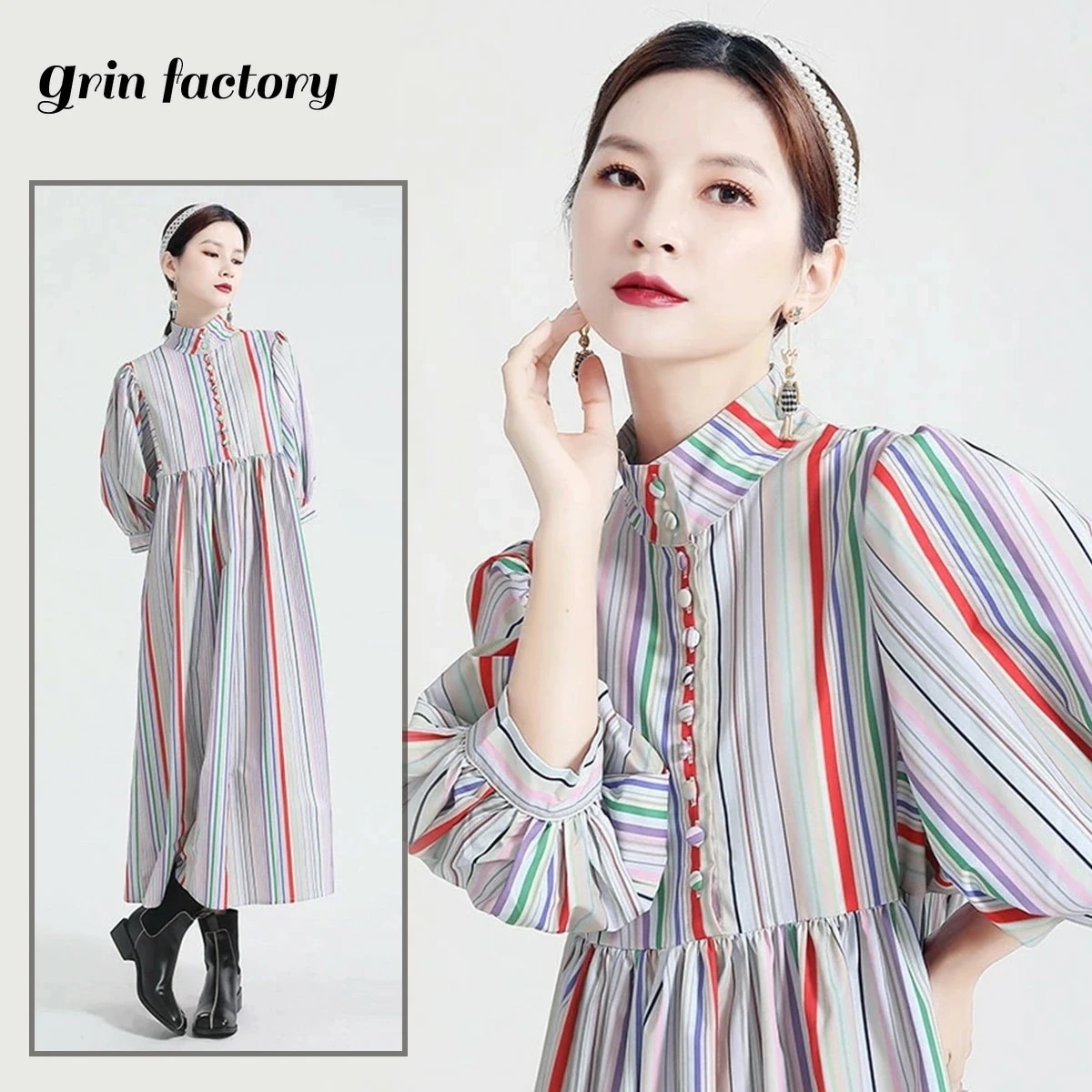 【即納】ワンピース シャツワンピース パーティードレス レディース Aラインワンピース ロング丈 ワンピース 結婚式 二次会 リゾート カジュアル 二次会 きれいめ ファッション カラフル レトロ レ