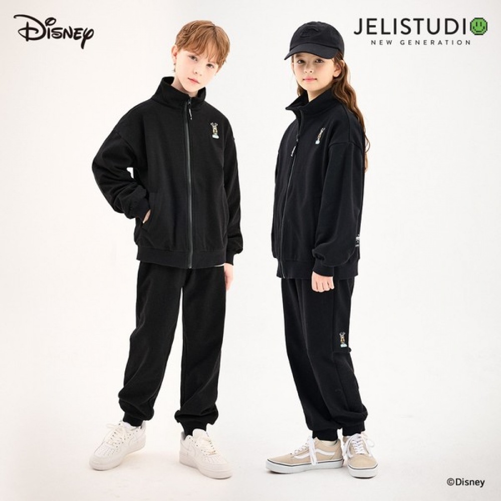 [ジェリースタジオ] プルートハイネックジップアップトップ＆ボトム