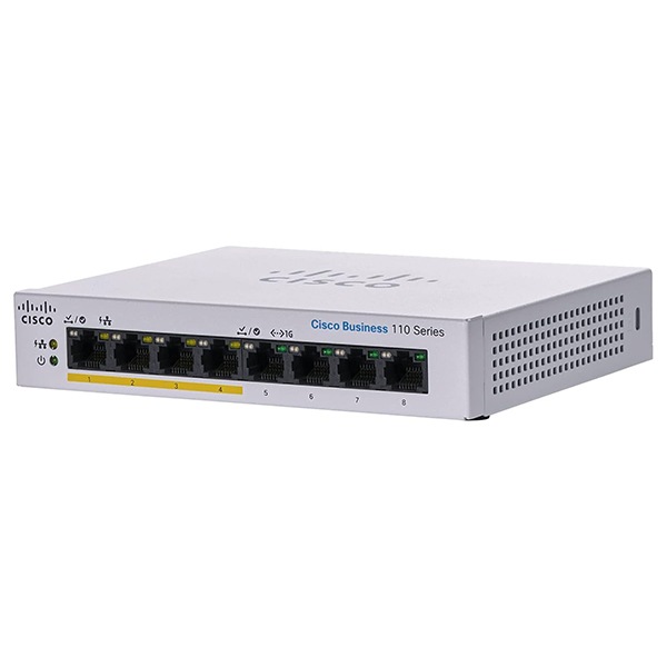 CBS110-8PP-D-JP CBS110 Unmanaged 8-port GE Partial PoE Desktop Ext PS [スイッチングハブ]