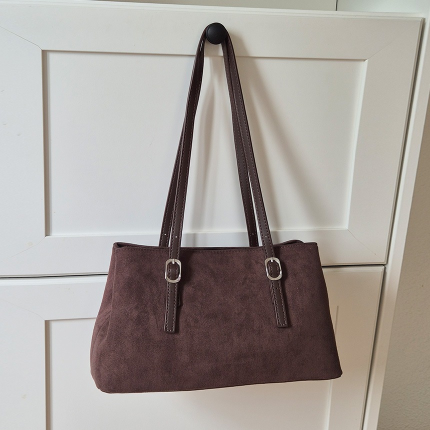 【WEVER】エコスエードクラシックショルダーバッグ