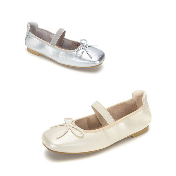 ヨファ ラビアン リボン バレエコア フラット 2colors_P415539360